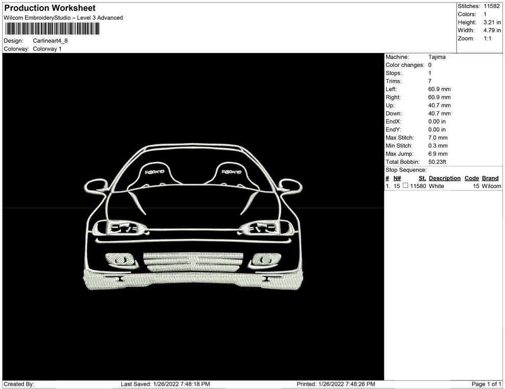 Car line Art