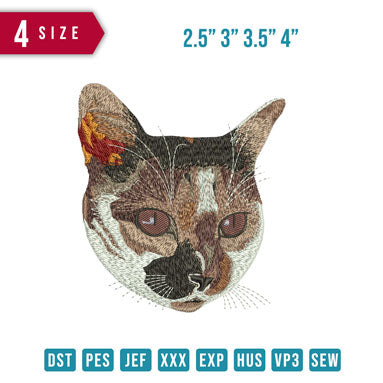 Cat head Realistc