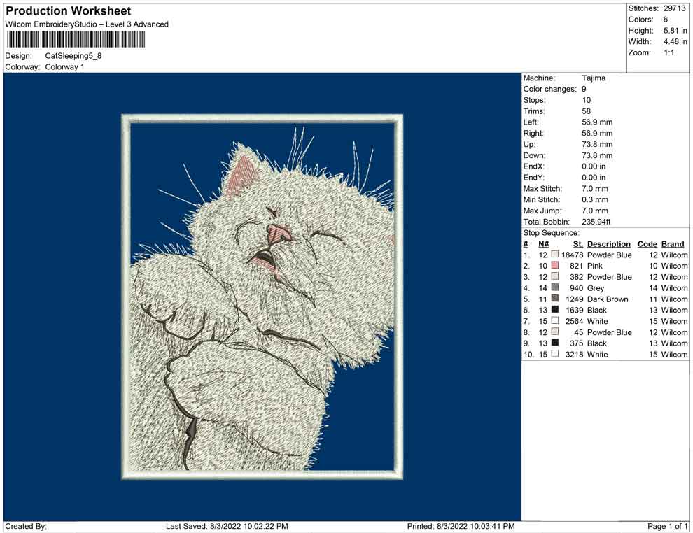 Cat Sleeping