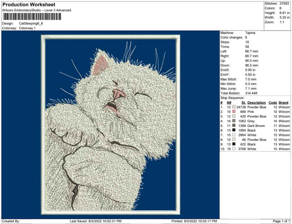 Cat Sleeping