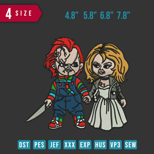 Chucky and  Tiffany