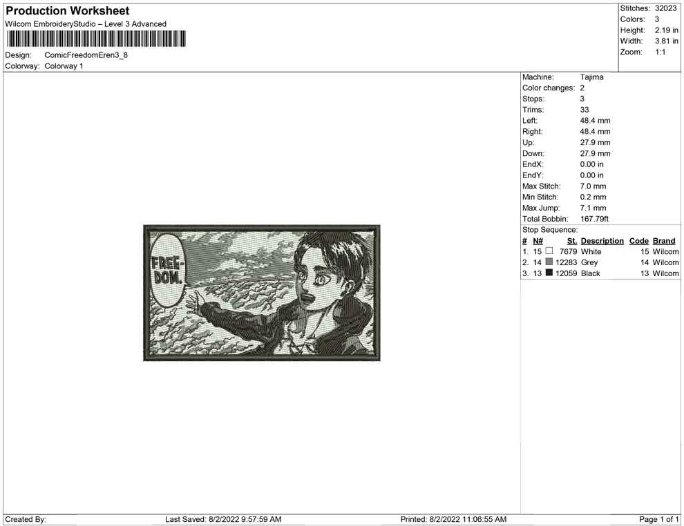 Comic Freiheit Eren
