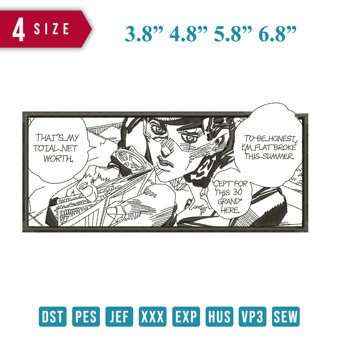 comic open wallet