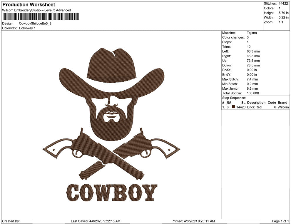 Cowboy Silhouette