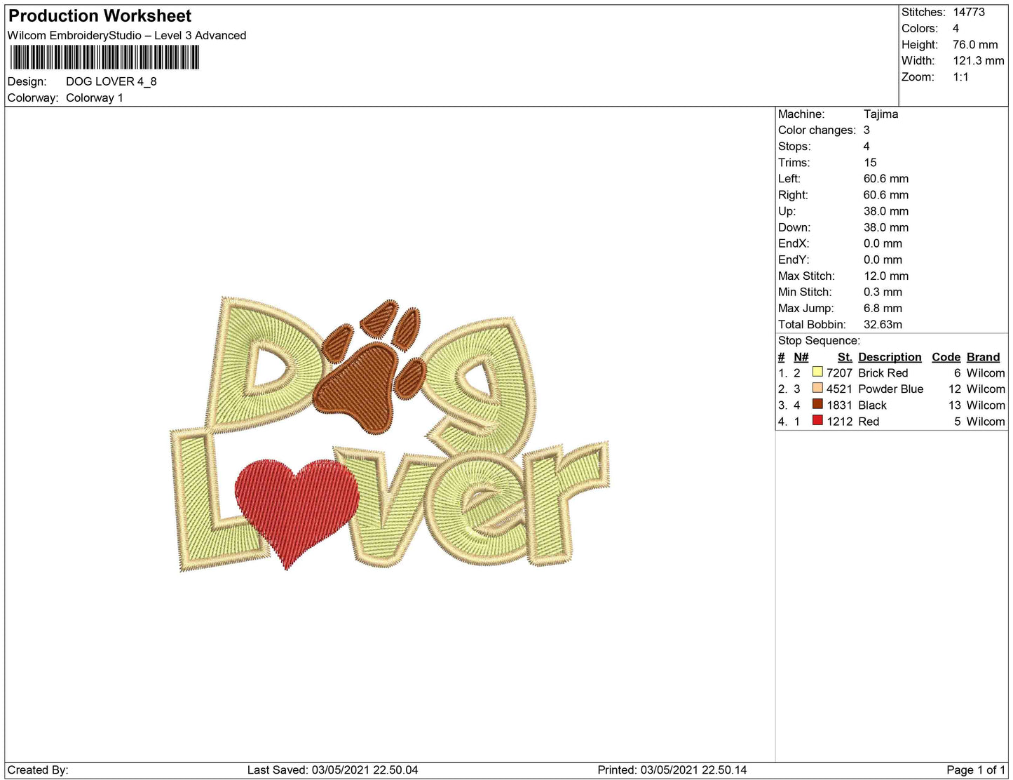 Dog Lover Typography