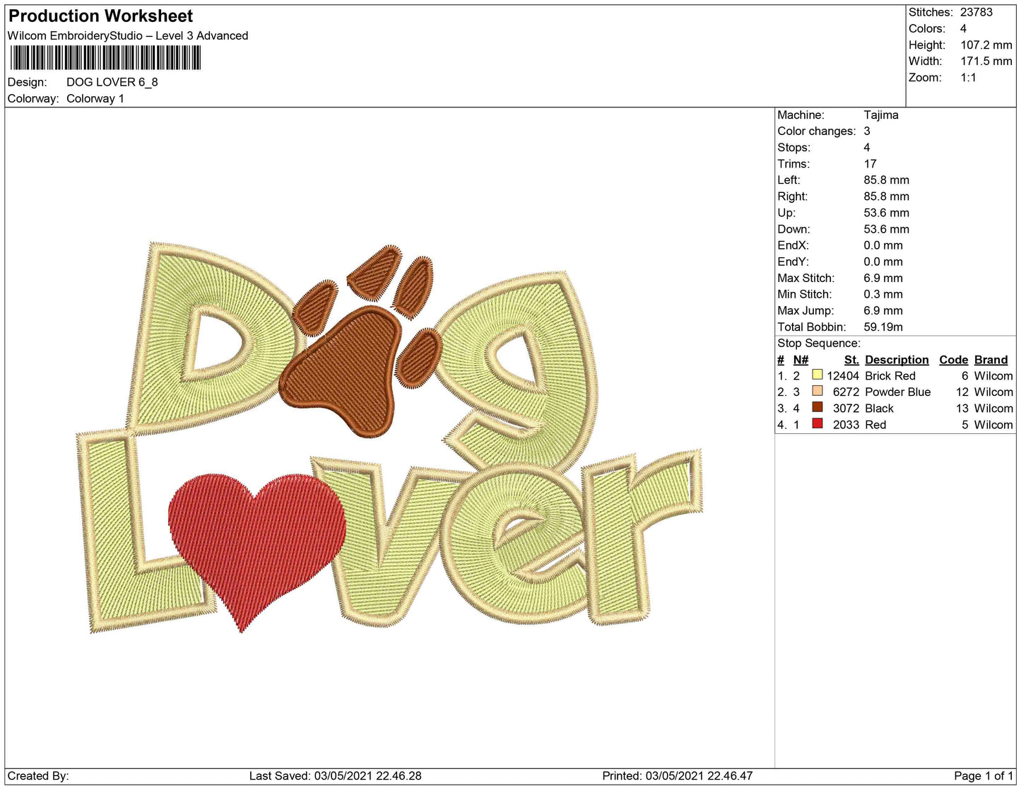 Dog Lover Typography