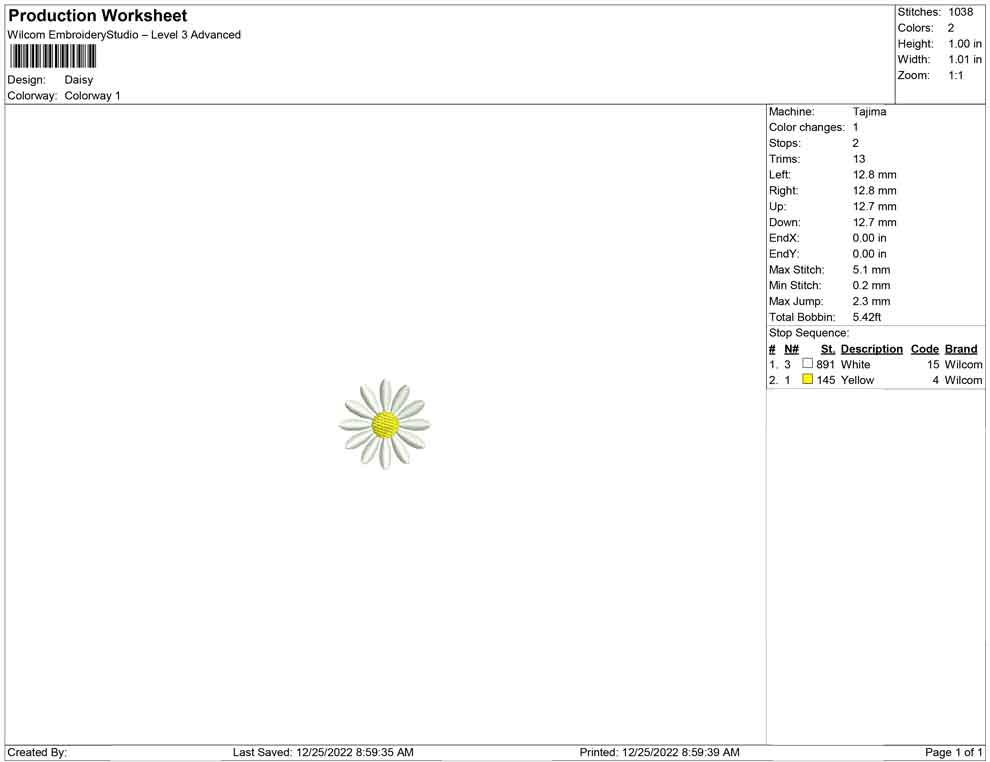 Sun and Daisy flowers