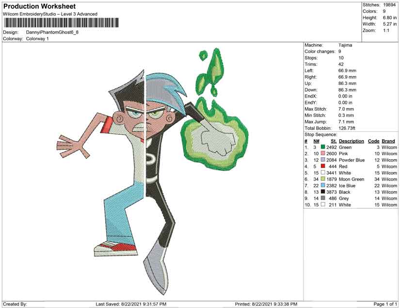 Danny Phantom and  ghost