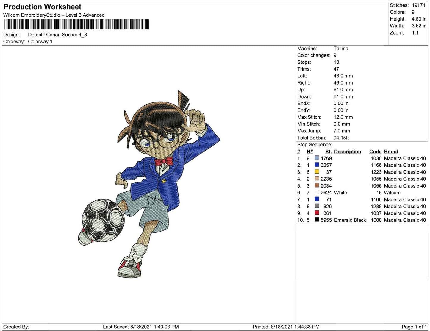 Detective Conan Soccer