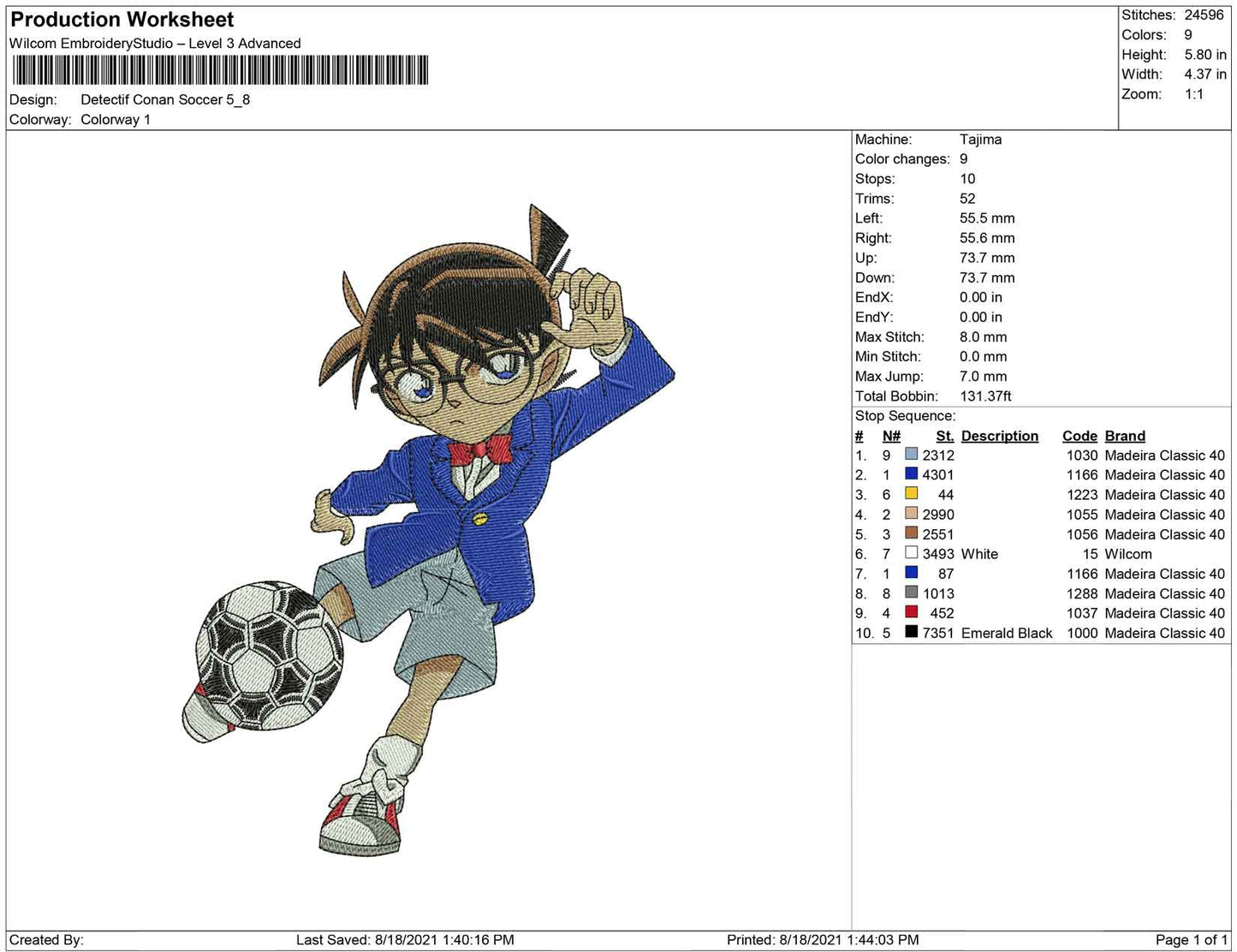 Detective Conan Soccer