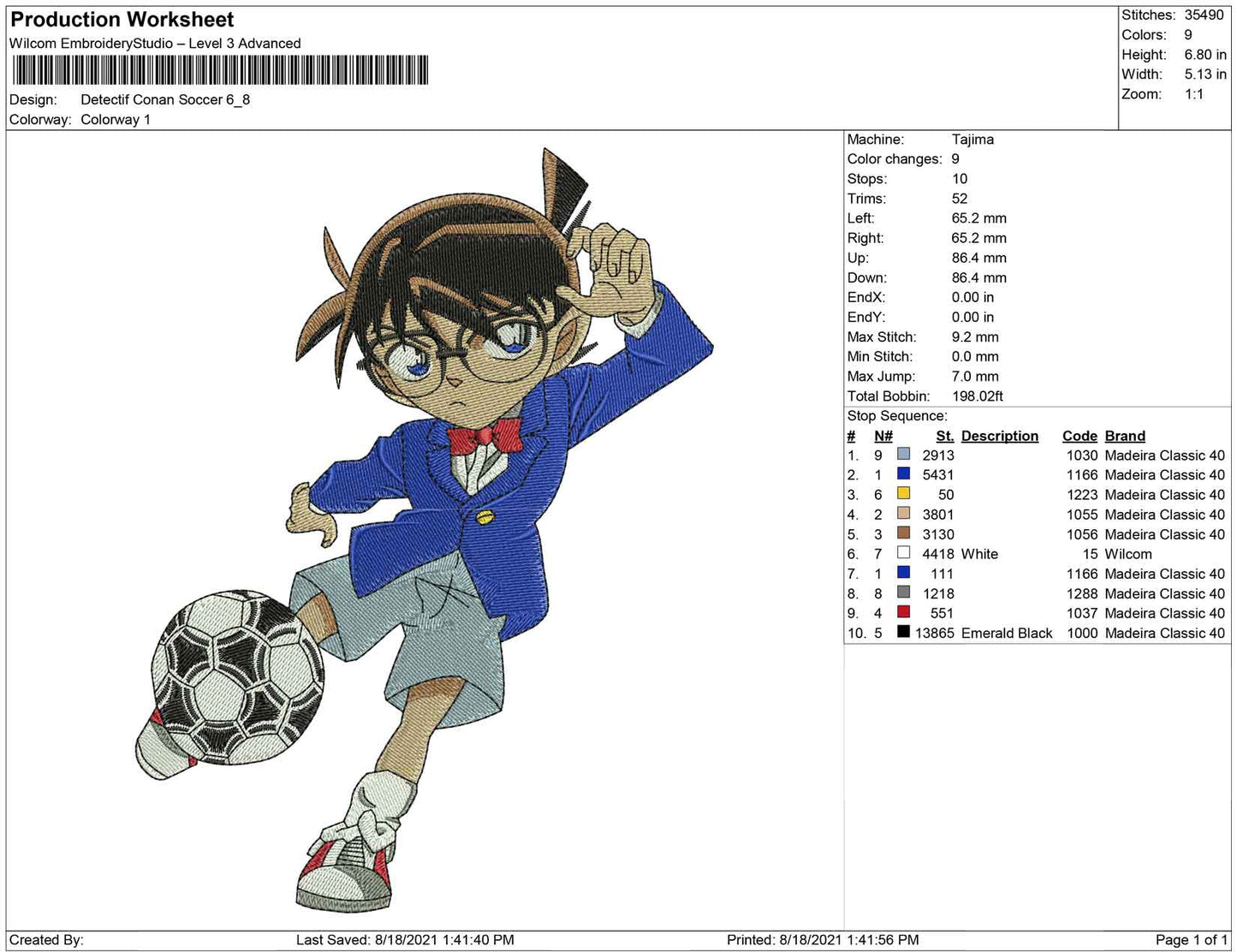 Detective Conan Soccer