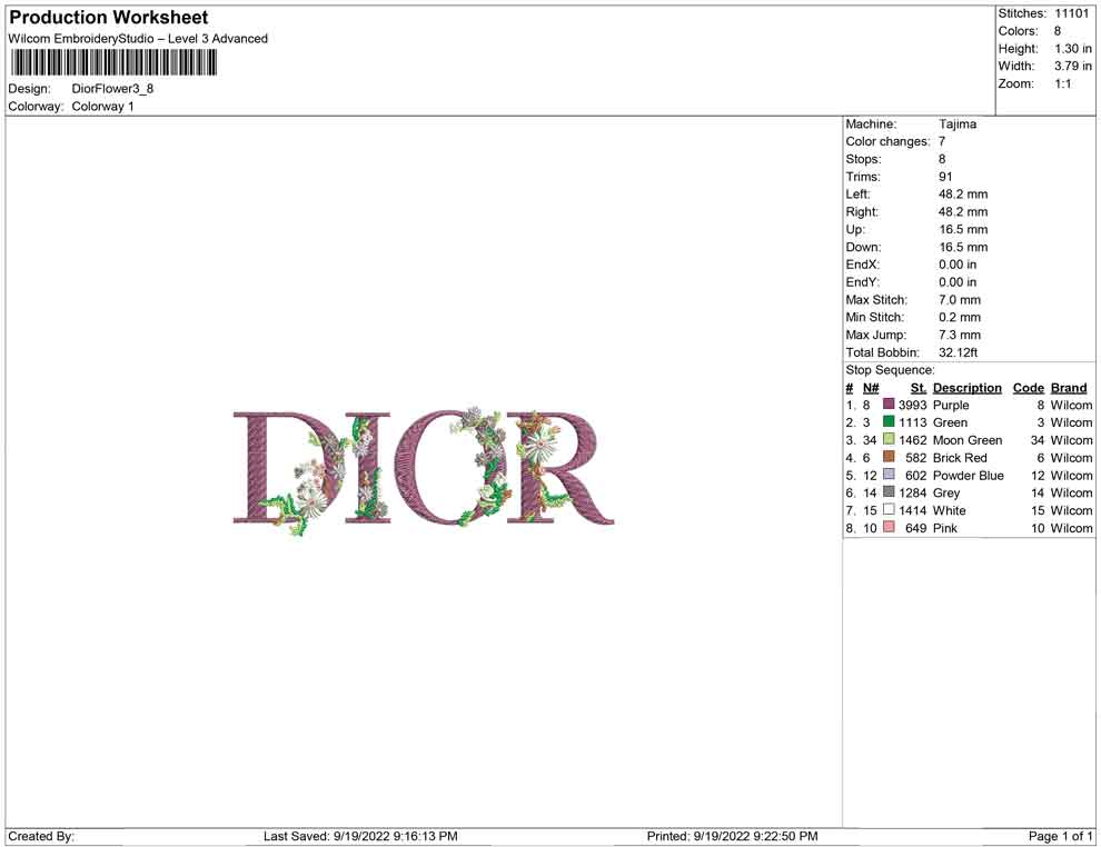 Dior Flower
