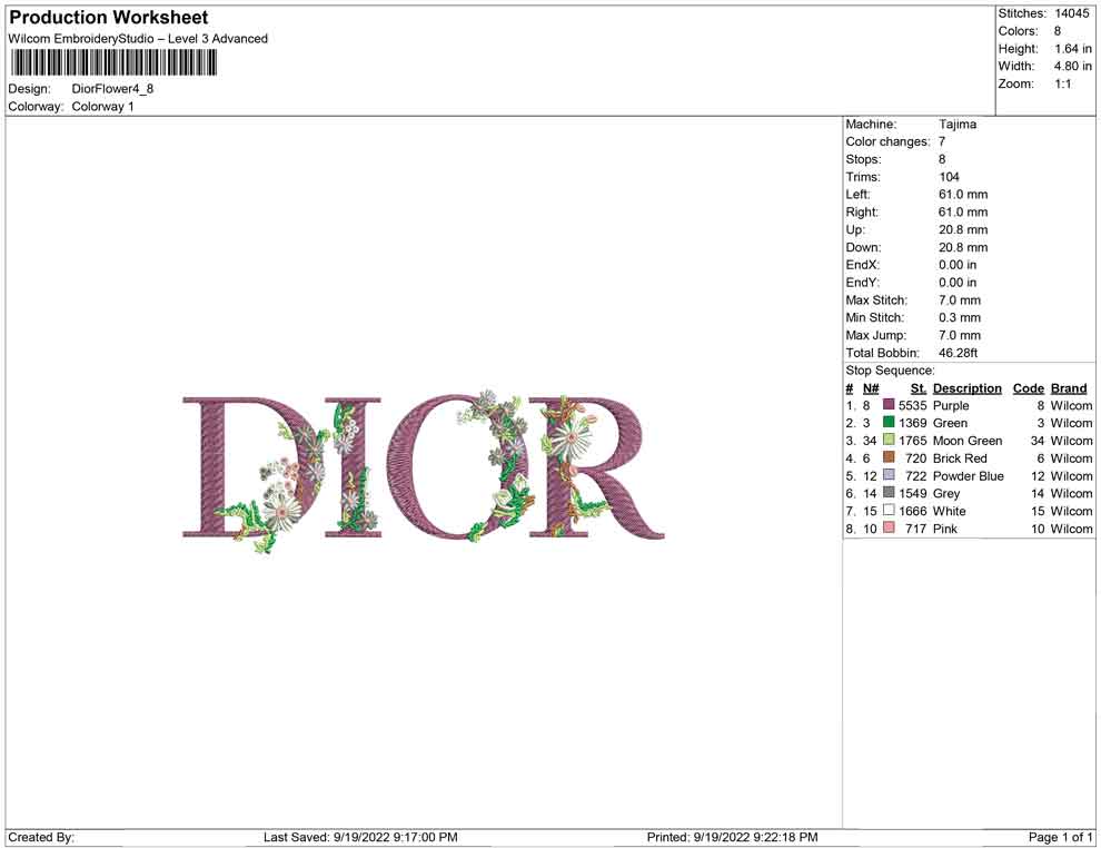 Dior Flower