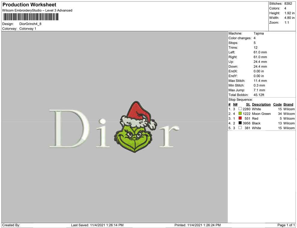Dior Grinch Christmas