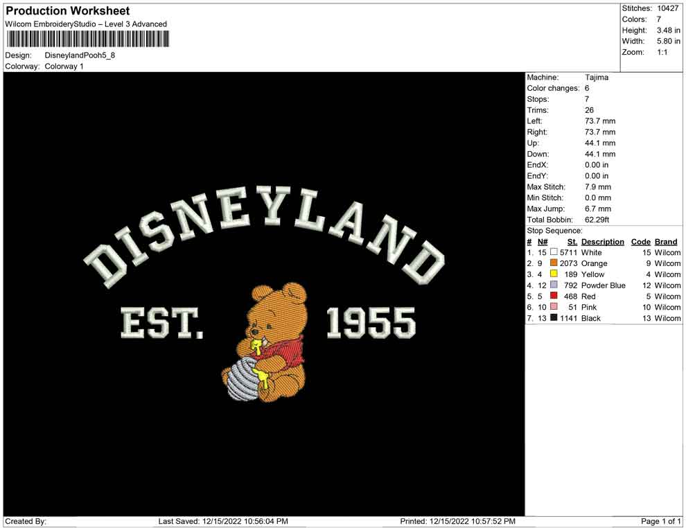 Disneyland Pooh