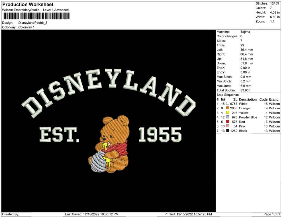Disneyland Pooh
