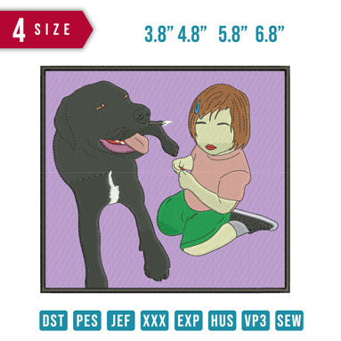 Dog and Daughter Panel