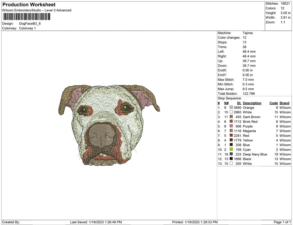 Dog Face B