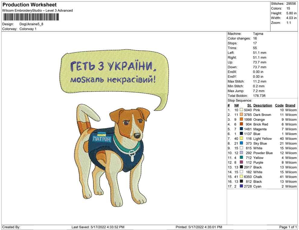Dog Ukraine