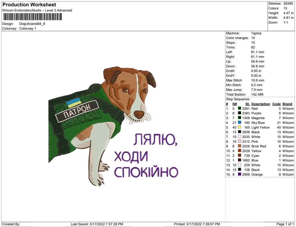 Dog Ukraine B