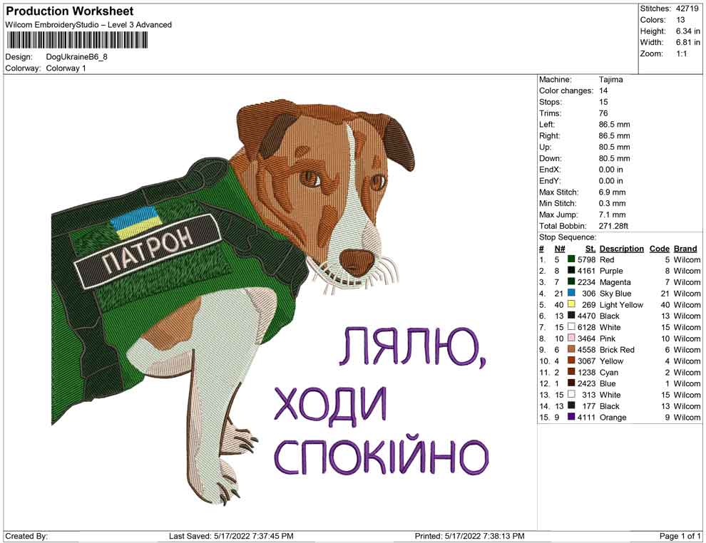 Dog Ukraine B