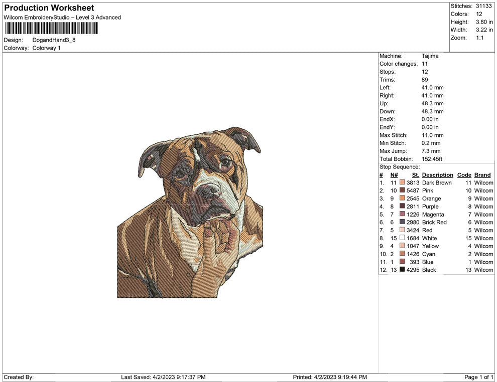 Dog and Hand