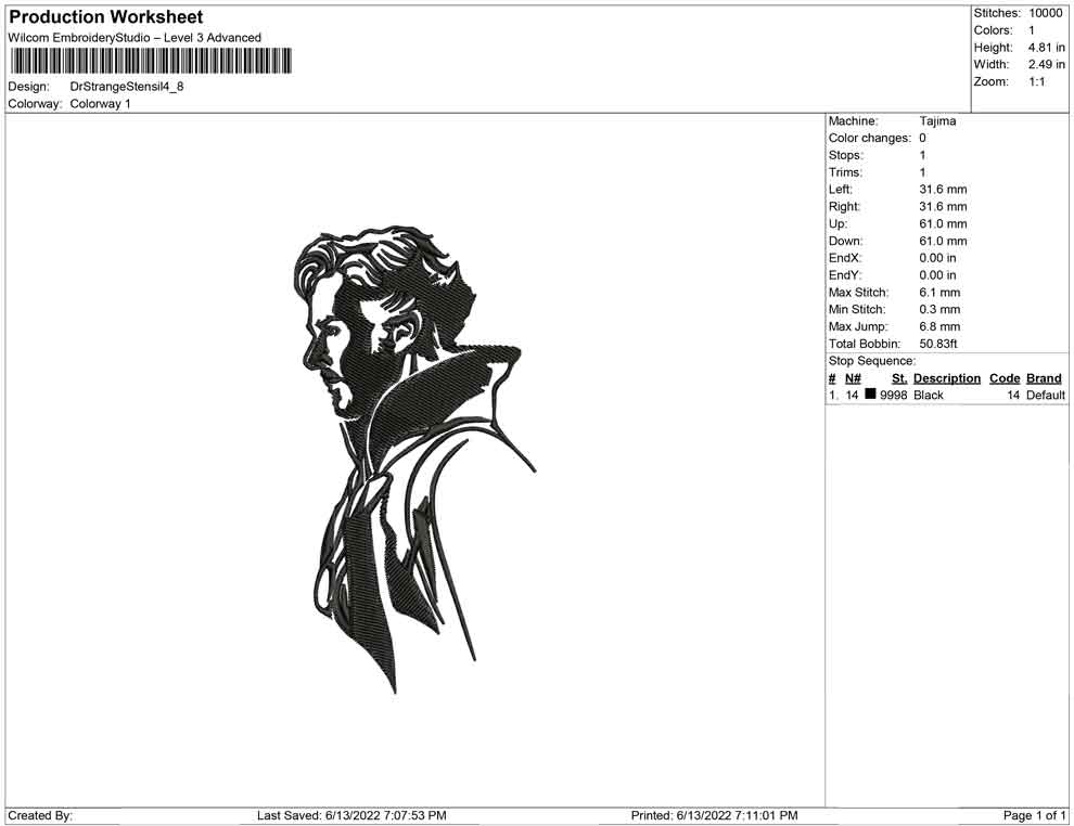 Dr Strange Silhouette