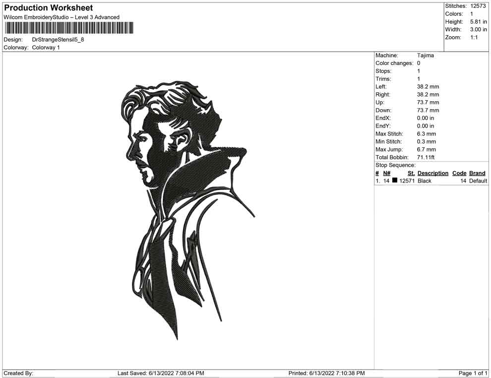 Dr Strange Silhouette