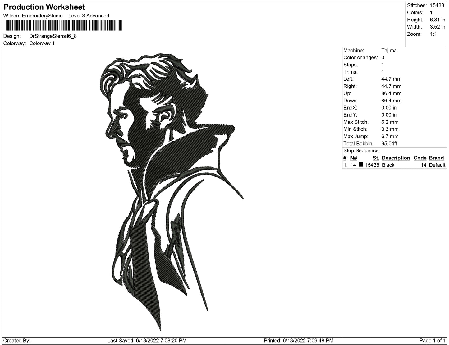 Dr Strange Silhouette