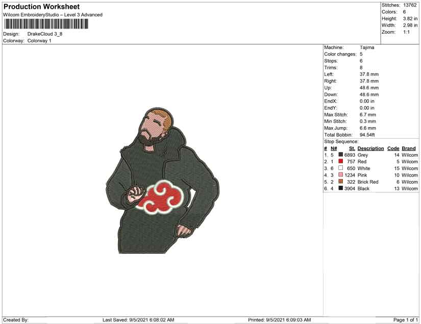 Drake-Akatsuki-Wolke