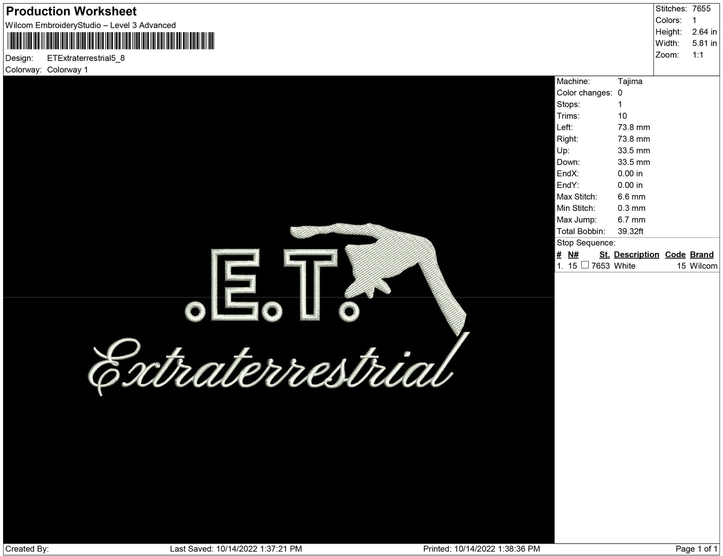 ET Extraterrestrial