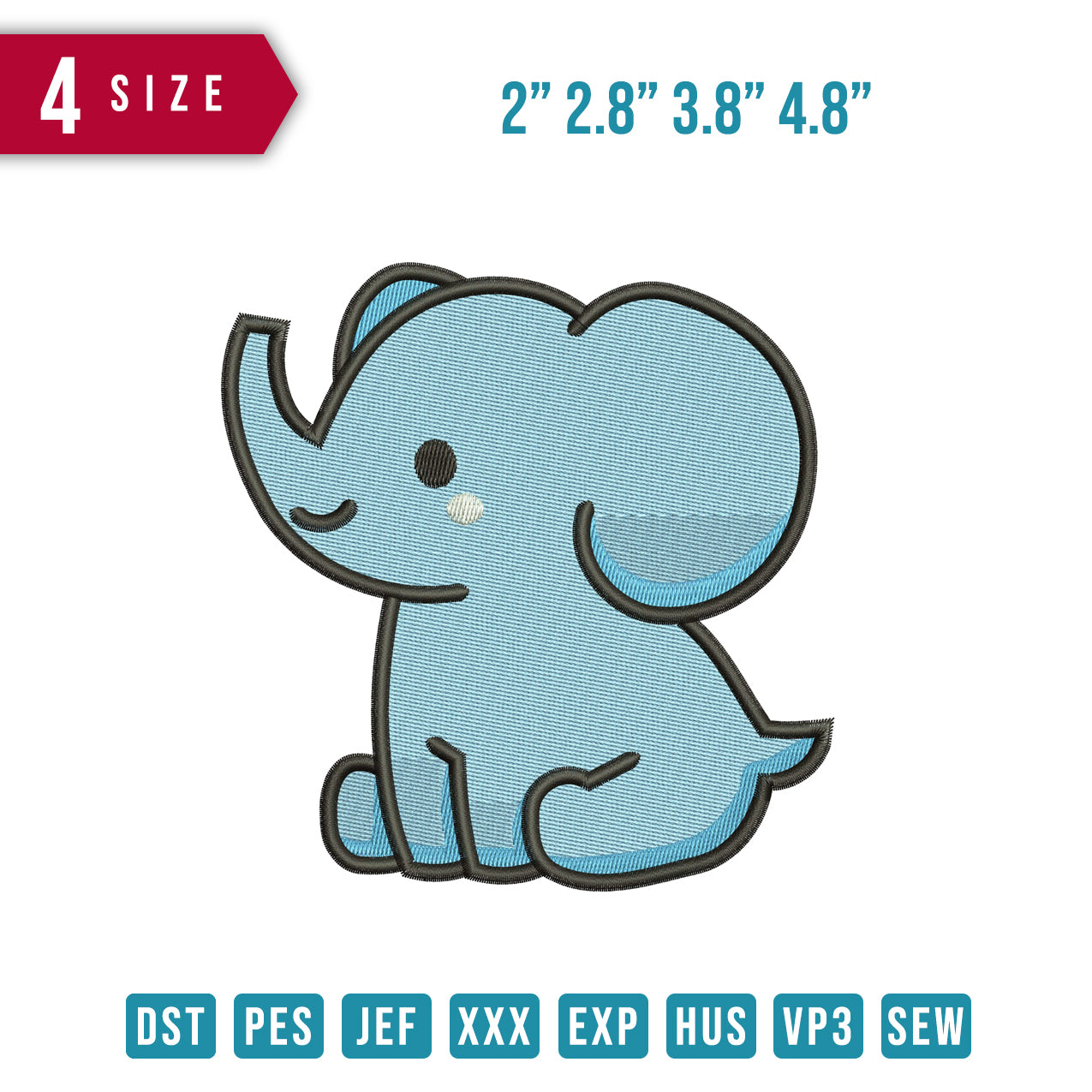 Elephant Chibi – Embrobuy