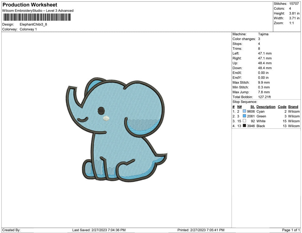Elephant Chibi