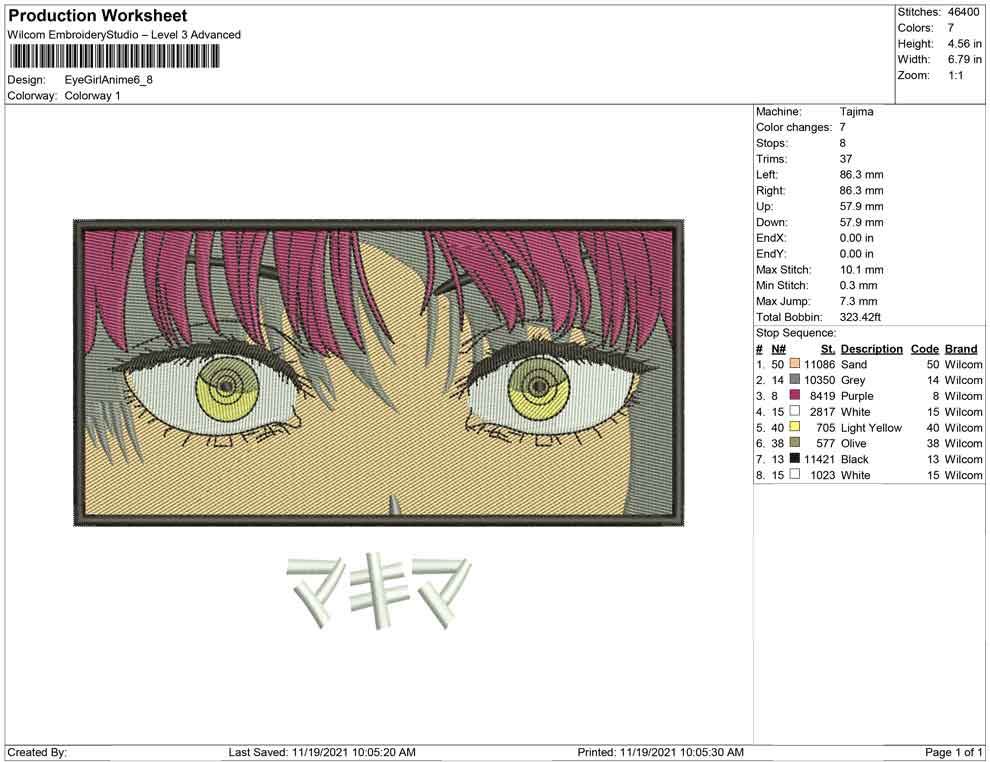 Eye Girl Anime