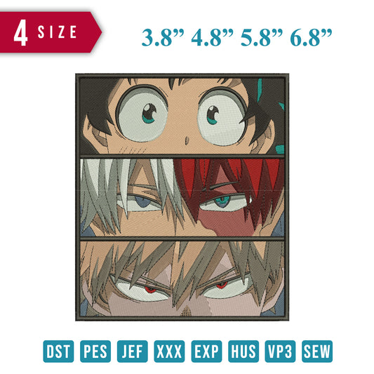 Eyes My hero Academia Panel