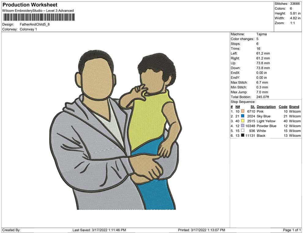 Father and child