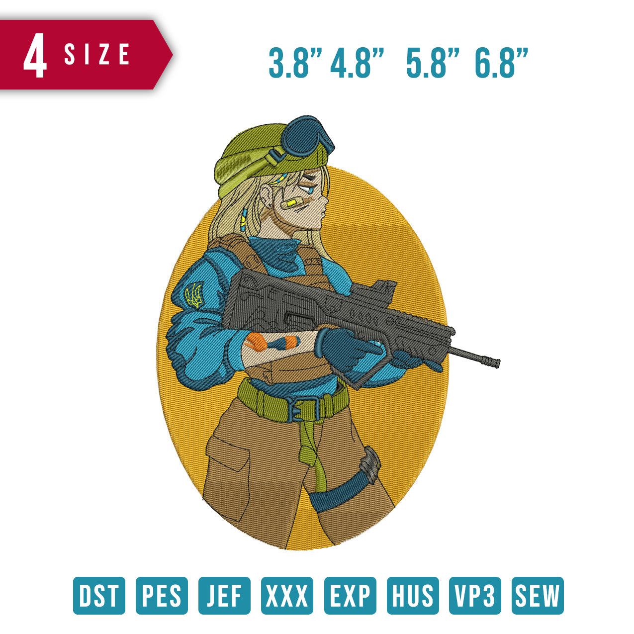 Female Soldier ukraine