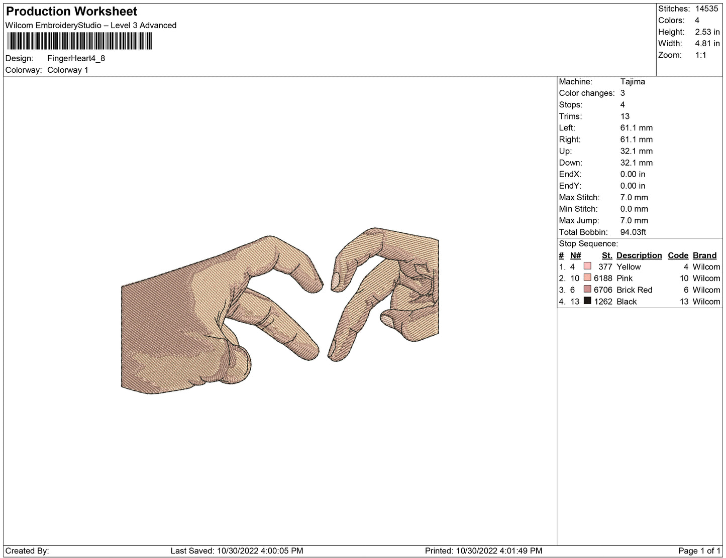Finger Heart