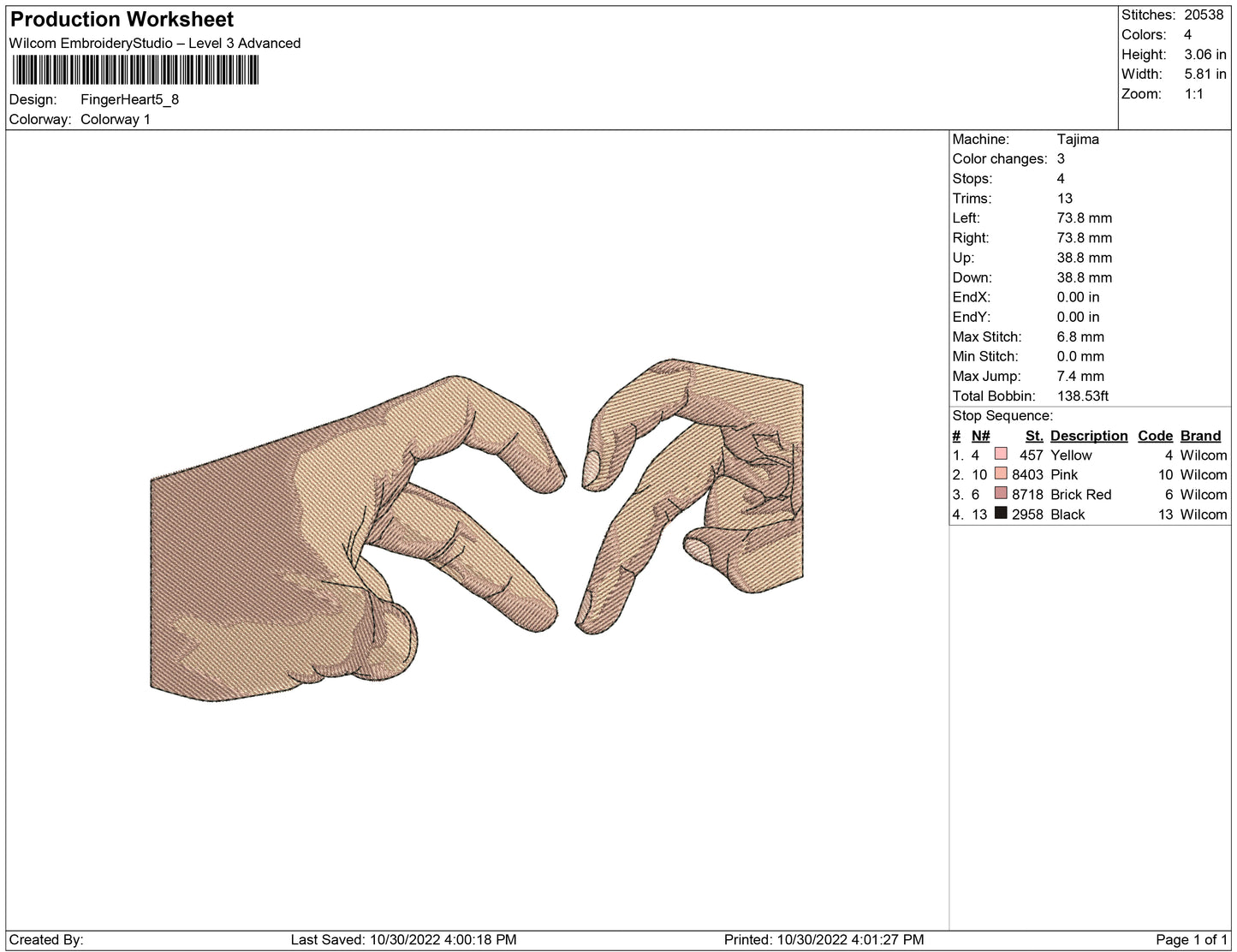 Finger Heart