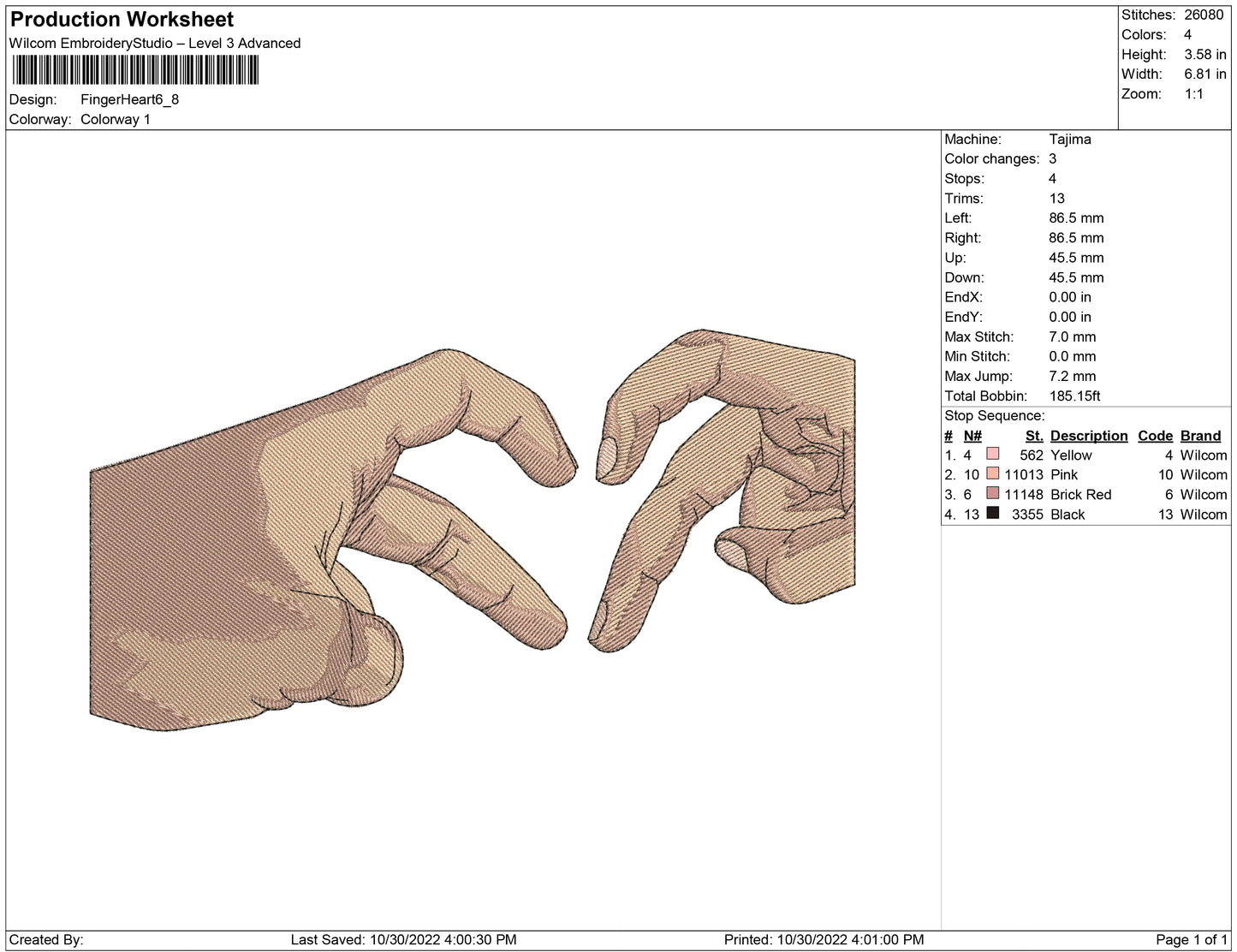 Finger Heart