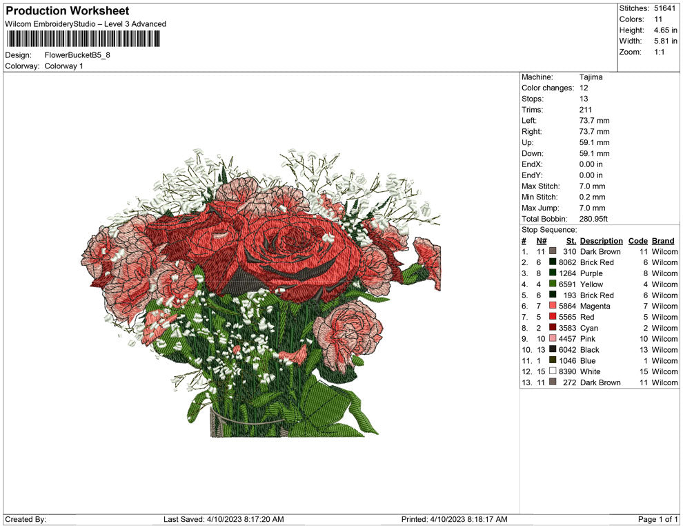 Flower Bucket B