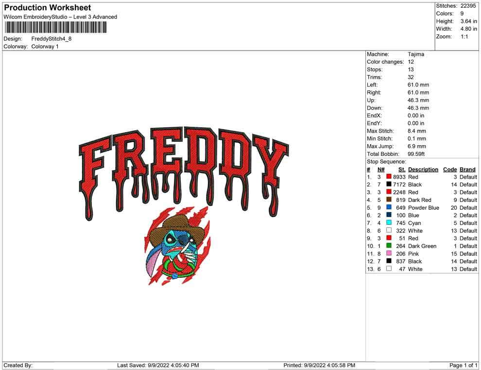 Freddy Stitch
