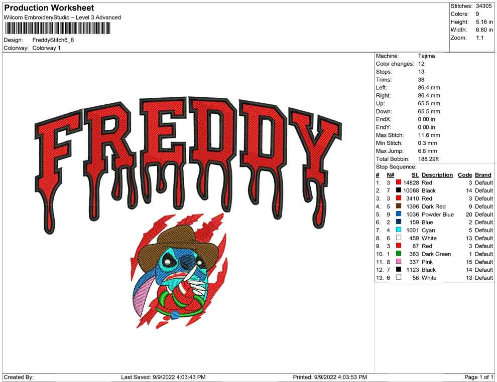 Freddy Stitch