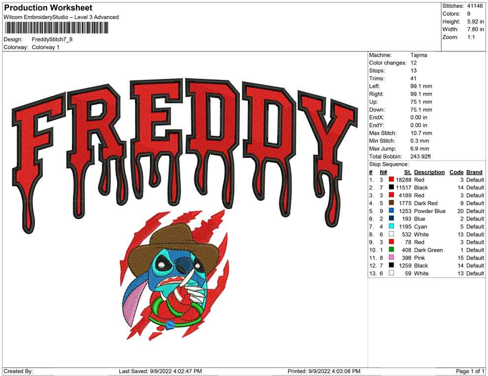 Freddy Stitch