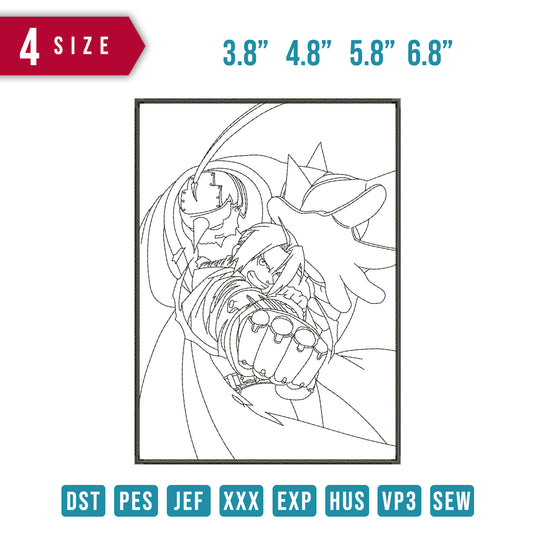 Fullmetal Achiemist Line art