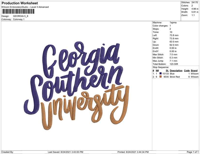 Georgia Southern University emb