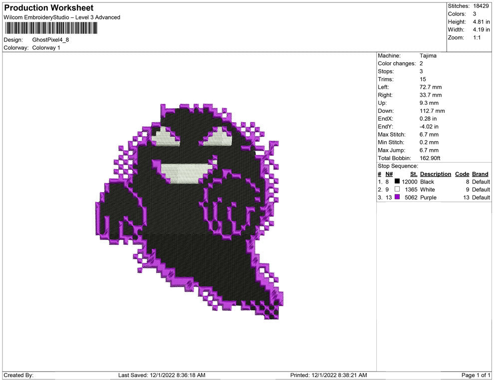 Ghost pixel