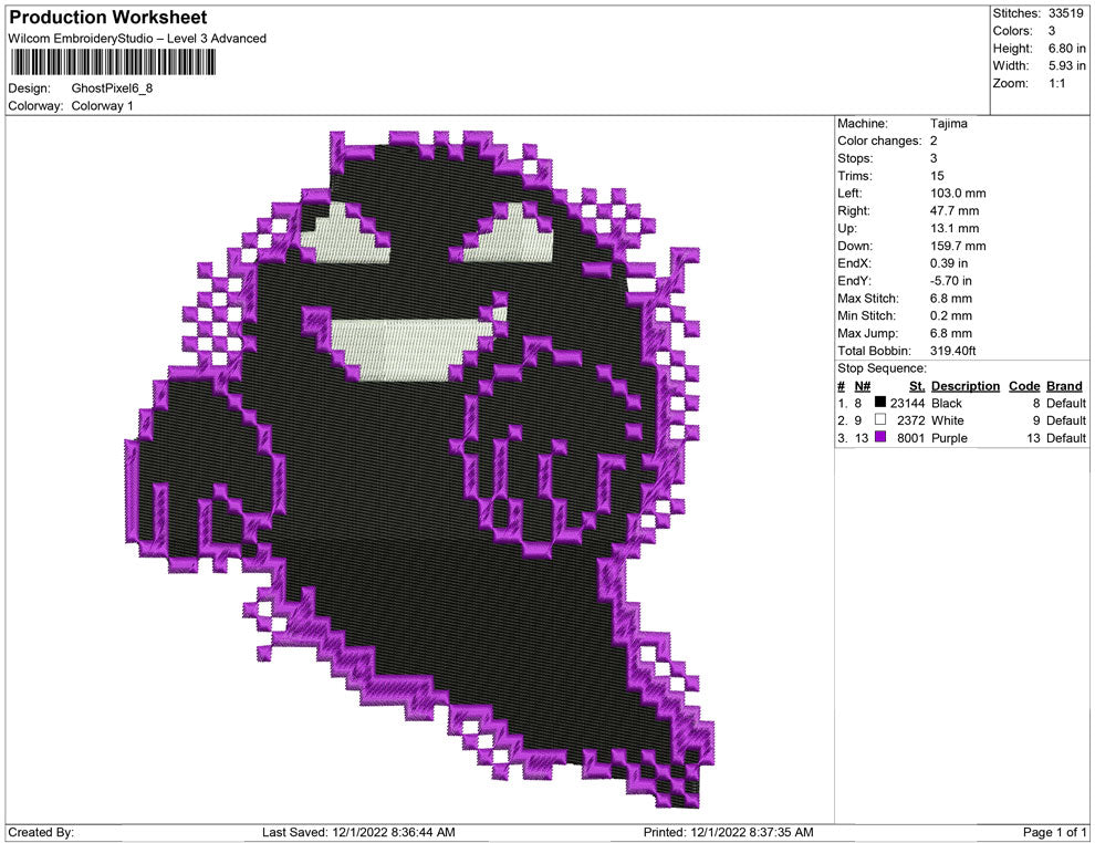 Ghost pixel