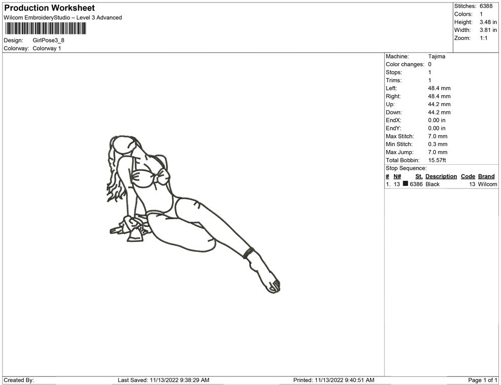 Girl Pose