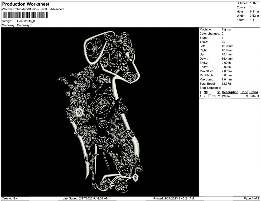goat Motif